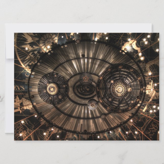 Constelações do Zodíaco Mecânico Steampunk (Frente)