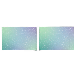 Constelações - Estrelas de Gradação Roxo Verde