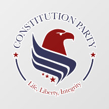 Constitution Party window cling