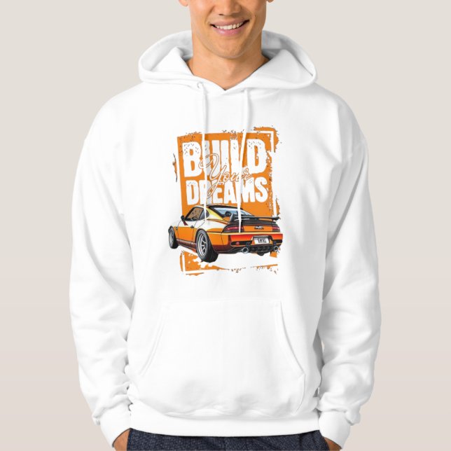 Construa Sonhos – Motivado para Sucesso Pullover H (Frente)