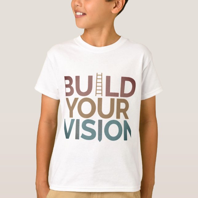 Construa sua camiseta visual (Frente)