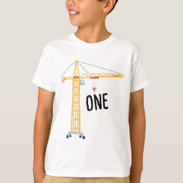 Construção Aniversário T-Shirt