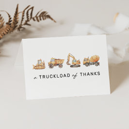 Construção de Caminhões Modernos de Cartões de agr