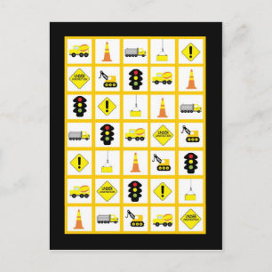 Construção de Marcadores de Cartão de Bingo