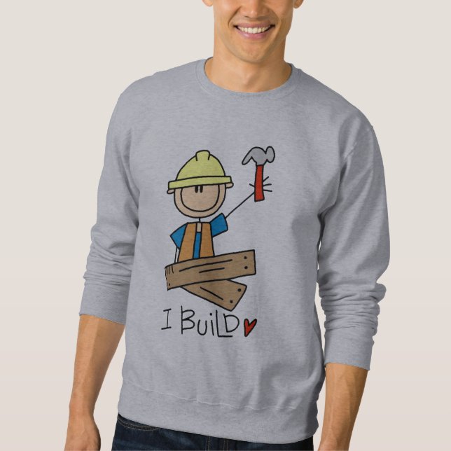 Construção Eu Construo Camisetas e Presentes (Frente)