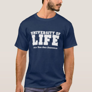 Construção - t-shirt azul