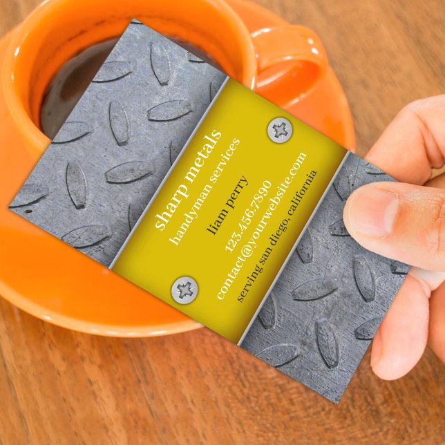 Construções Handyman Cartão de visita (Criador carregado)