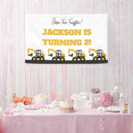 Construction Truck Birthday | Personalized Décor
