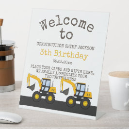Construction Truck Birthday | Personalized Décor