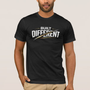 Construído Diferente – Camiseta de Afirmação Ousad