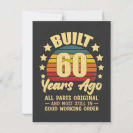 Construído há 60 anos Todas as Peças Originais Ani