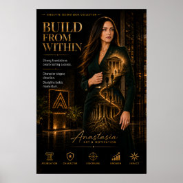 Construir Por Dentro – Poster de Motivação Executi