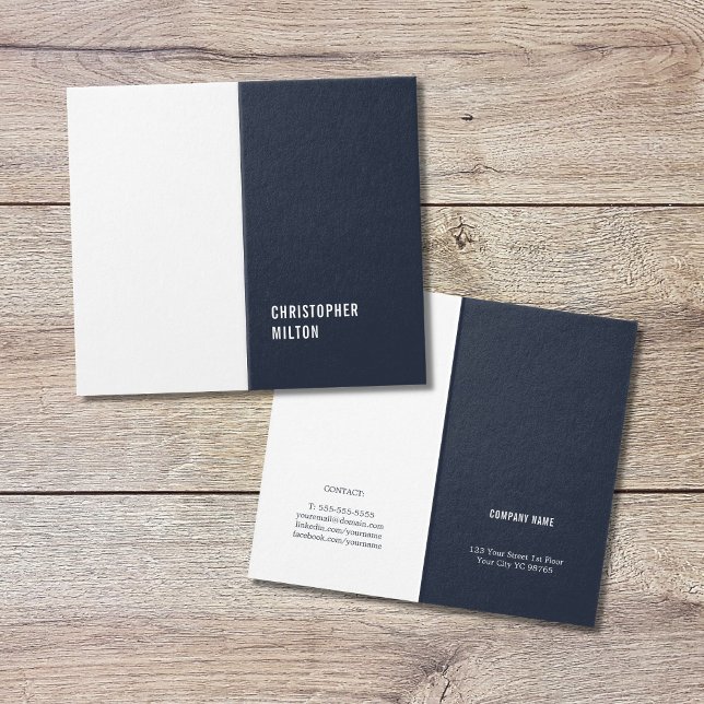 Consultor branco mínimo moderno (Criador carregado)