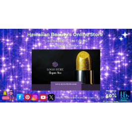 Consultor de vendas de beleza 100 Cartões de visit