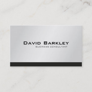 Consultor empresarial - cartões de visitas