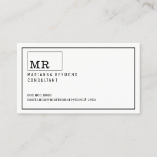 consultor personalizado do cartão de contato de in