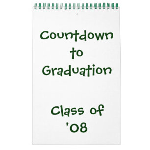 Contagem para Calendário de Graduação '08