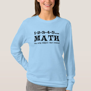 Contagens Matemáticas de T-Shirt