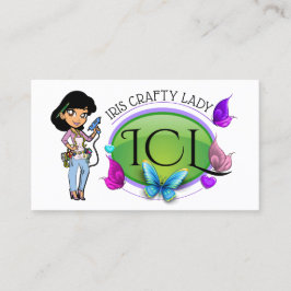 Contato Artesanato / Cartão de visita de dia útil revisado