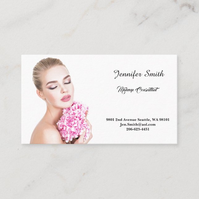 Contato Cartão de Chamada Clássico (Frente)