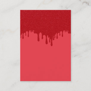 Contato Cartão de Chamada Personalizada Vermelho