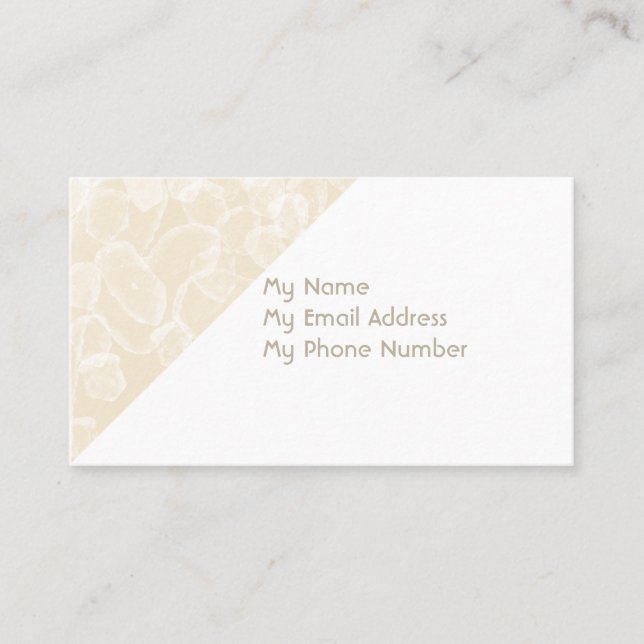 Contato Cartão de Chamada Simples (Frente)