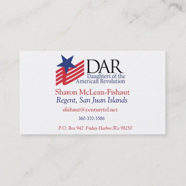 Contato Cartão de DAR para a mamã (Frente)