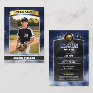 Contato Cartão de Troca de Beisebol Personalizado, Estádio