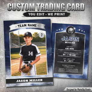Contato Cartão de Troca de Beisebol Personalizado, Estádio