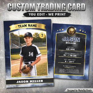 Contato Cartão de Troca de Beisebol Personalizado, Estádio