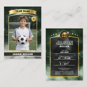 Contato Cartão de Troca de Futebol Personalizado, Estádio 