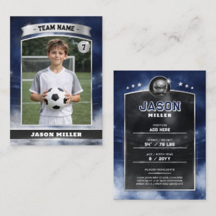 Contato Cartão de Troca de Futebol Personalizado, Estádio