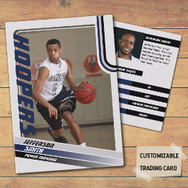 Contato Cartão de Troca Personalizado de Jogador de Basque