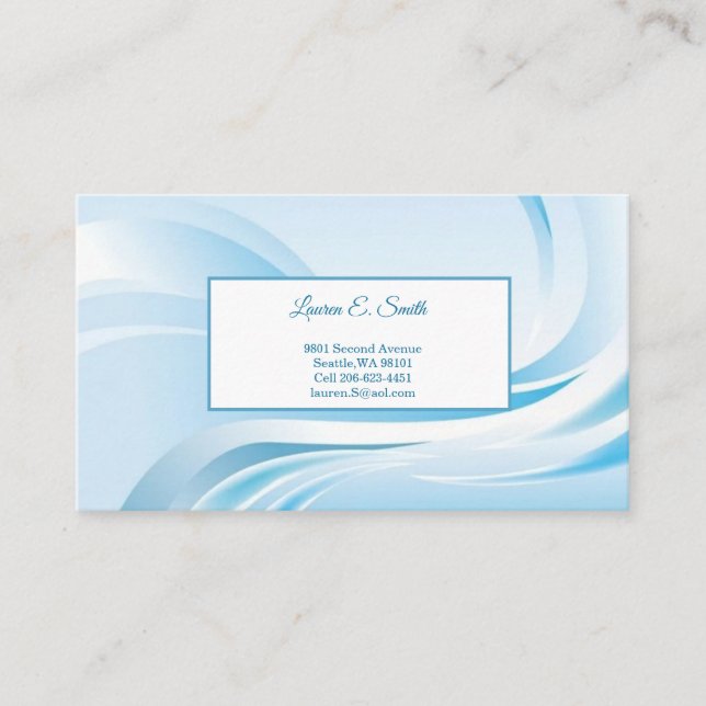 Contato Cartão de visita (Frente)