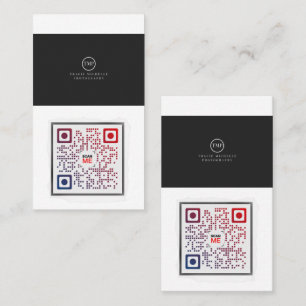 Contato Cartão de visita de Código QR