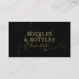 Contato Cartão de visita de varejista Premium