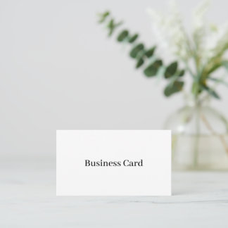 Contato Cartão de Visita Padrão Profissional, 3,5" x 2,0"