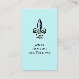 Contato Cartão telefónico de Fleur di lis