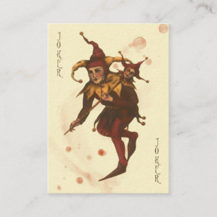 Contato Cartão telefónico manchado de sangue do palhaço