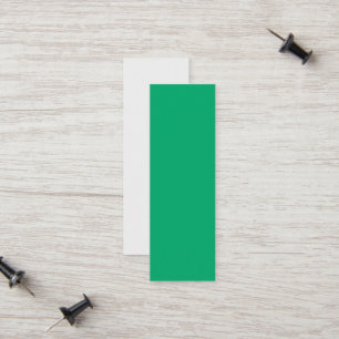 Contato Emerald + Cartão de Chamada Personalizada Branco