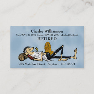 Contato Imagem de Cartão de visita RipVanWinkle e Hound r