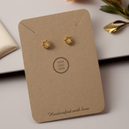 Contato Logotipo personalizável Cartão de Exibição de Joia