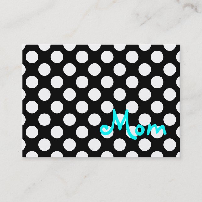 Contato Mãe Cartão de visita (Frente)