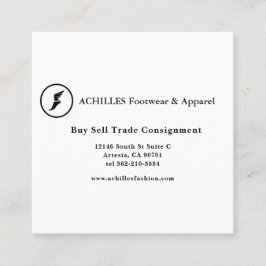 Contato Padrão, Cartão de visita de 3,5" x 2,0"