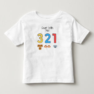 Conte Comigo! 1-3 – Camiseta Infantil de Aprendiza
