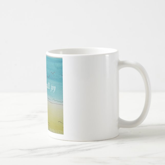 Conte-o toda a alegria - caneca confortável (Direita)