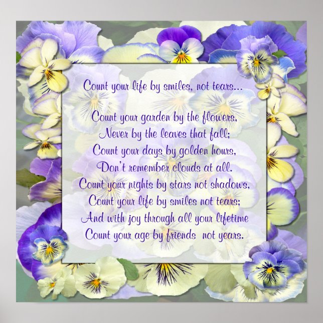 "CONTE SUA VIDA POR SORTES" ~ Poster (Frente)