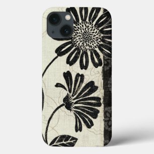 Contemporary Florals in Black and White