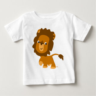 Conteúdo de um desenho animado Lion Baby T-shirt