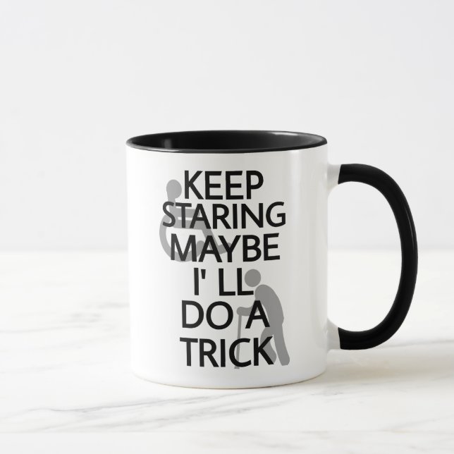 Continua a olhar... Caneca (Direita)